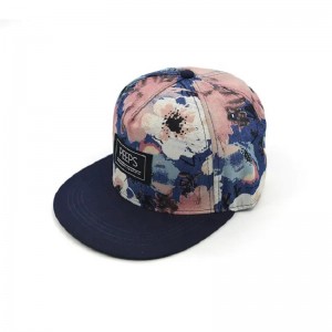 Logotipo personalizado Snapback personalizado de alta calidad con logotipos de bordado 3D